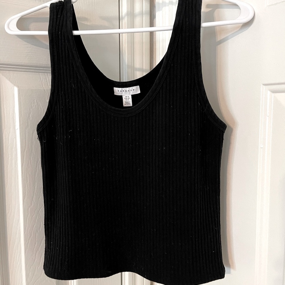 Black Knit TankTop